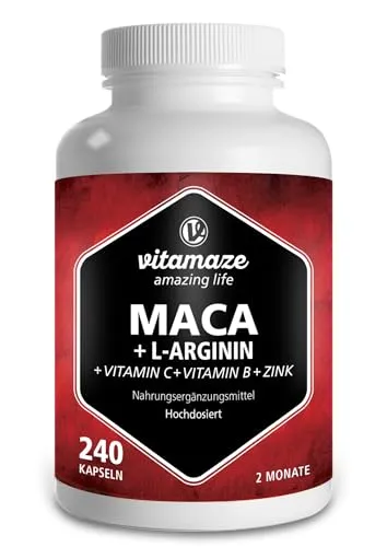 Vitamaze MACA 4:1 HOCHDOSIERT+L-Arginin