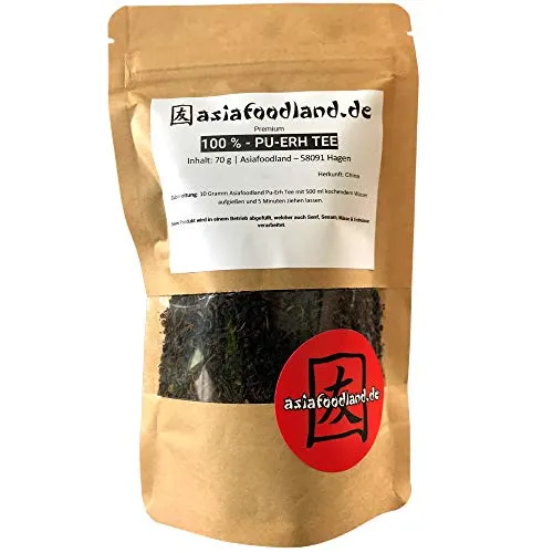 Asiafoodland - Premium - Pu-Erh Tee - roter Tee - 70 g