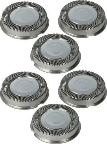 vhbw 6x Ersatz-Scherköpfe für Philips HQ5860