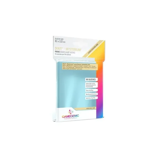 GGS10040 - PRIME Dixit Hüllen 81 x 122 mm - Transparent (90 Hüllen)