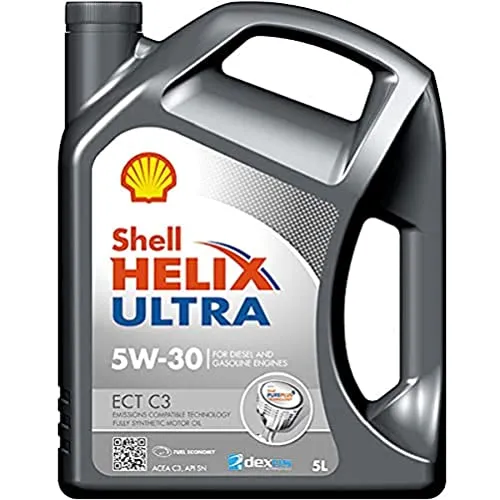 Shell Helix Ultra ECT 5W-30 Motoröl, 5 Liter von Shell