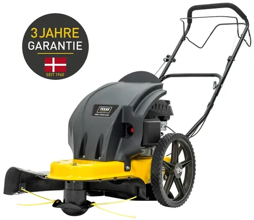 Texas Pro Trim 600 Hochgrasmäher - Leistungsstarker Hochgrasmäher mit 173 ccm 4-Takt-Motor, ideal für große Flächen und gewerbliche Nutzung. Ergonomisch gestaltet für komfortables Arbeiten.