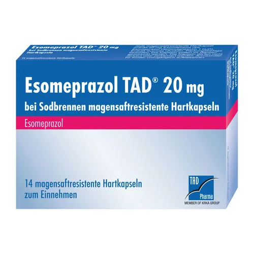 Esomeprazol TAD 20mg