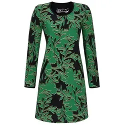 Ringella Nachthemd mit Floraldessin und Rundhalsausschnitt grün 42