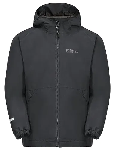 Jack Wolfskin Iceland 3IN1 Jacket K phantom (6350) 140 in schwarz von Jack Wolfskin
