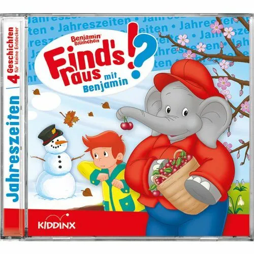 CD * BENJAMIN BLÜMCHEN - FIND´S RAUS - FOLGE 6 - JAHRESZEITEN # NEU OVP KX