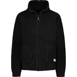 Sublevel Flauschige Jacke mit aufgesetzte Taschen - Schwarz - Größe XL - Modische Damenjacke aus weichem Material für angenehmen Komfort. Praktische Taschen und ein stilvolles Design machen sie ideal für Freizeit und Outdoor. Hochwertige Verarbeitung sorgt für Langlebigkeit und vielseitige Kombinierbarkeit.