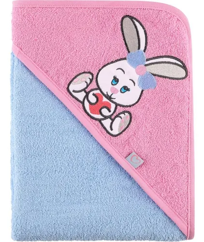 Be Mammy Handtücher Kapuzenhandtuch Babyhandtuch aus Baumwolle 100cm x 100cm BE20-240-BBL, Frottee (1-St)