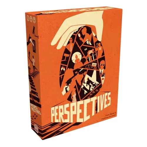 Space Cowboys Perspectives - deutsch 296898 - Ermittlungsspiel für Kommunikationsprofis, löse spannende Fälle in 4 Akten mit der deutschen Version von Perspectives. Ideal für Spielabende mit Freunden!