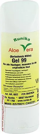 ALOE VERA GEL 99 100 ml