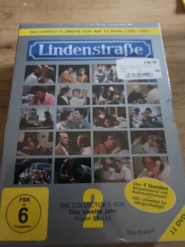 Lindenstraße - Das komplette 2. Jahr (Collector's Box, 11 DVDs) - DVDs & Blu-rays, erlebe die spannenden Geschichten des zweiten Jahres in dieser exklusiven Collector's Box mit 11 DVDs.