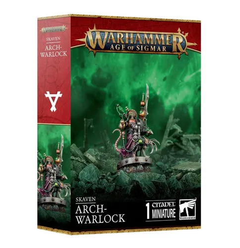 Games Workshop Spielfigur Warhammer Age of Sigmar Skaven Arch-Warlock