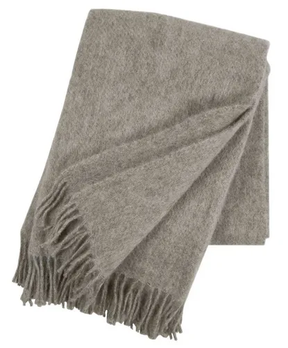 Wolldecke Gotland 130x200 cm uni von Klippan Yllefabrik - Wohndecke aus weicher Wolle vom Gotlandschaf, vorgebürstet für extra Komfort und mit antibakterieller Wirkung. Ideal für gemütliche Abende und stilvolle Einrichtung.