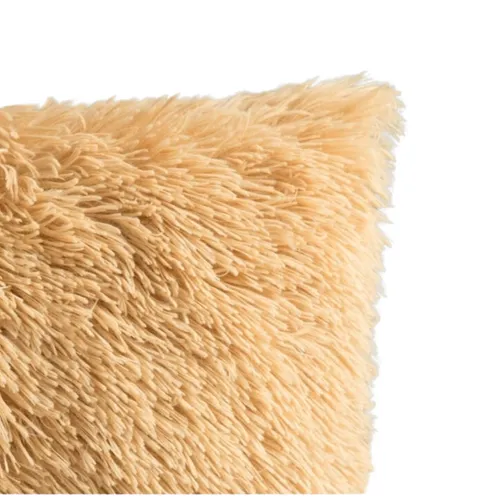 2x Kissenbezug 50x30cm Gelb Flauschig Weich Deko Bezug Neu in gelb von MIULEE