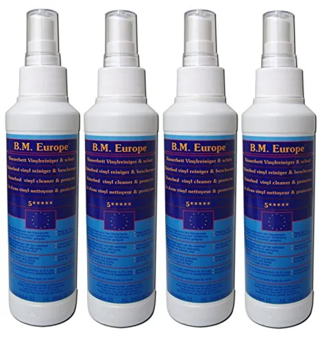 Produktbild B.M. Europe 4X Vinylreiniger 250ml = 1 Liter Vinylclean Wasserbett Softside Hardside