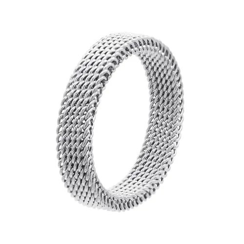 Heideman Ringe Sarah Damen aus Edelstahl silber farbend matt Damenring für Frauen