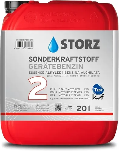 Liter STORZ Sonderkraftstoff / Gerätebenzin 2T 20