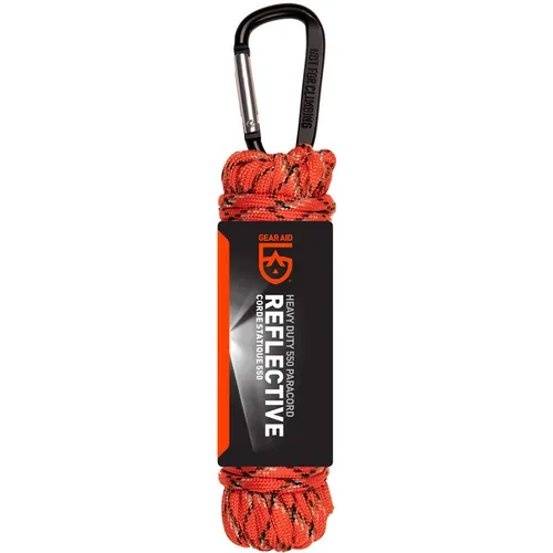 GearAid Paracord 550 Seil (Größe 9m, orange)
