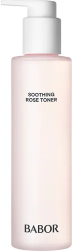 Babor Cleansing Soothing Rose Toner 200 ml - Gesichtsreiniger & -wasser, beruhigender Rosentonik für eine sanfte und erfrischende Hautpflege.