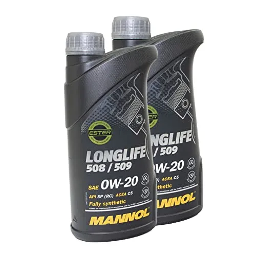 Motoröl Motor Öl MANNOL 0W-20 O.E.M. Longlife 508/509 2 X 1 Liter