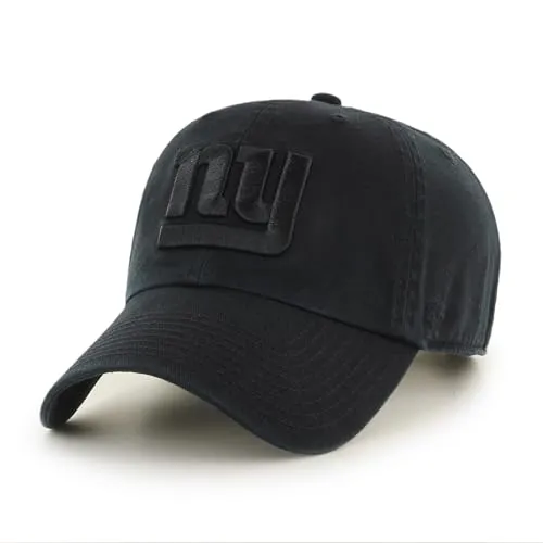 '47 Brand NFL Cap New York Giants CLEAN UP - Baseball Cap für NFL-Fans, mit verstellbarem Strapback-Verschluss und hochwertiger New York Giants Stickerei, ideal für jeden Fan.