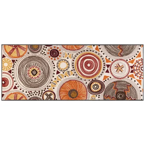 FLOORNOVO Schmutzfangmatte Trend Design 190 x 75 cm Freigeist waschbare Fußmatte