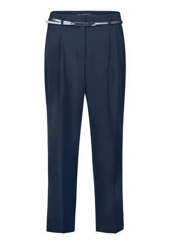 Stoffhose mit hohem Bund - Stylische 7/8 Stoffhose mit hohem Bund, ideal für den modernen Look. Praktische Eingrifftaschen und ein ansprechendes Design sorgen für Komfort und Eleganz im Alltag.