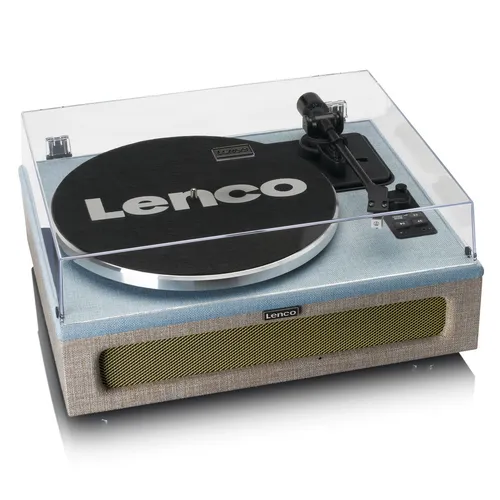 Lenco LS-440 Plattenspieler - Bluetooth mit 40 Watt RMS - Plattenspieler: Der Lenco LS-440 bietet integrierte Lautsprecher, Bluetooth 5.0 und Pitch Control für ein herausragendes Klangerlebnis.