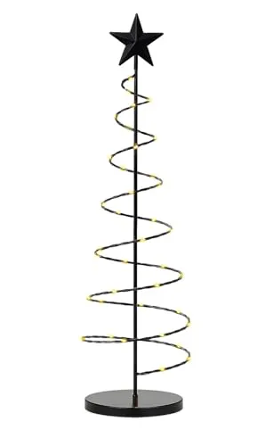 mucHome LED Spiral Weihnachtsbaum 60cm