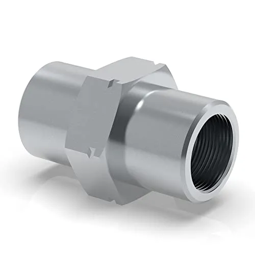 4x Verbinder M10 x 1 für Bremsleitung 4,75 mm Bördel E Typ ODD Profi Bremsleitungsverbinder DIN/ISO 1651 konform