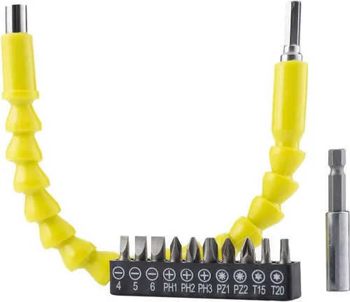 InnovaGoods - Magnetischer flexibler Schraubendreheraufsatz mit Drillex-Zubehör - 8435527819477