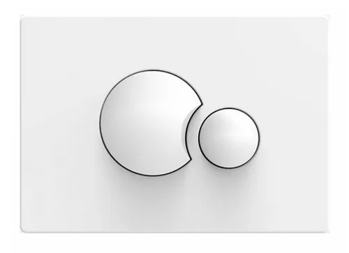 Sanit Spülkasten Drückerplatte S706 weiss