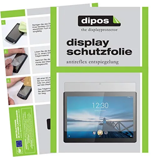 dipos I 2X Schutzfolie matt kompatibel mit Lenovo Tab M10 HD Folie Displayschutzfolie