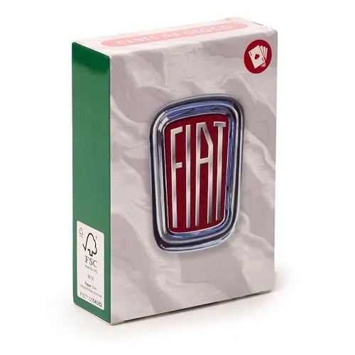 Puckator Fiat 500 Standard Spielkartendeck