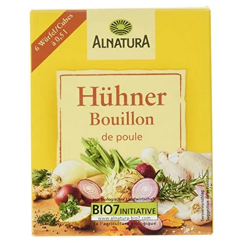Alnatura Bio Hühner Bouillon, 6 Würfel, 66g