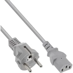 InLine Netzkabel, Schutzkontakt gerade auf