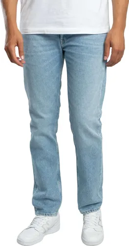 Replay Grover Straight Fit Jeans, Blau 30W x 32L - Bequeme Straight Fit Jeans aus 11 oz Indigo Stretch-Baumwolldenim, ideal für Alltag und Freizeit. Die Enzymbehandlung sorgt für individuelle Farbkontraste und einen modernen Look.