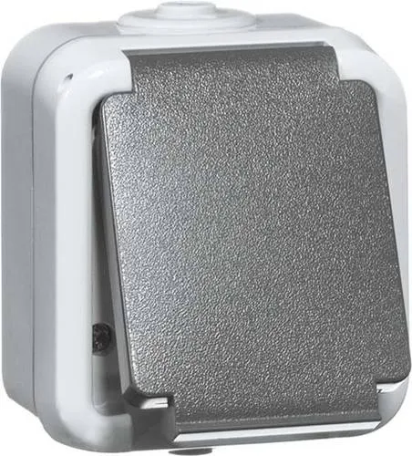 PEHA by Honeywell 1fach Komplett Steckdose Grau 306111 1St. von PEHA by Honeywell