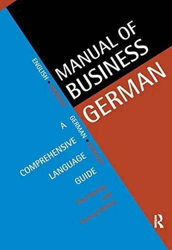 Produktbild Manual of Business German: A Comprehensive Language Guide (Languages for Business)