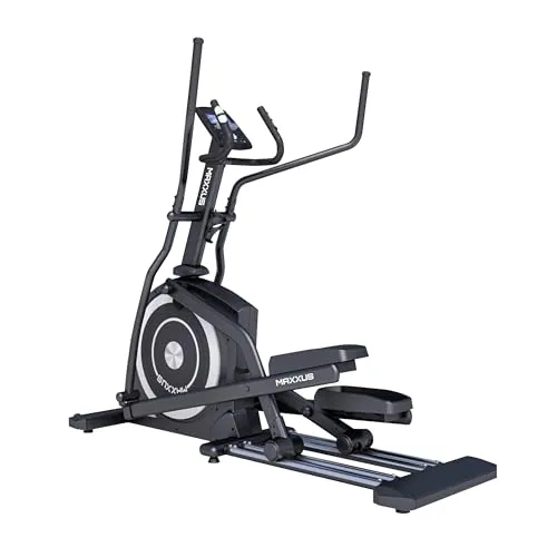 Maxxus Crosstrainer CX 6.1 - Bluetooth Ellipsentrainer für effektives Cardio-Training - Crosstrainer in Studio-Qualität mit 29 kg Schwungmasse für gelenkschonendes Training. Bis 160 kg belastbar, einfach per Bluetooth steuerbar und ideal für Home-Fitness.