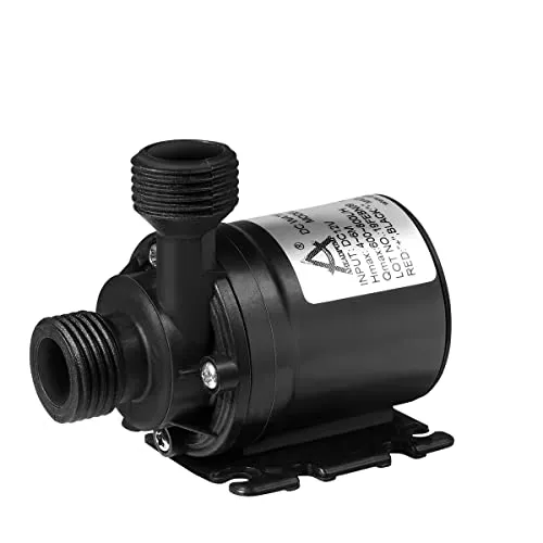 UEETEK DC 12V 800L / H 5M Brushless Tauchwasserpumpe für Brunnenpool Solarumlaufsystem Wasserzirkulationssystem