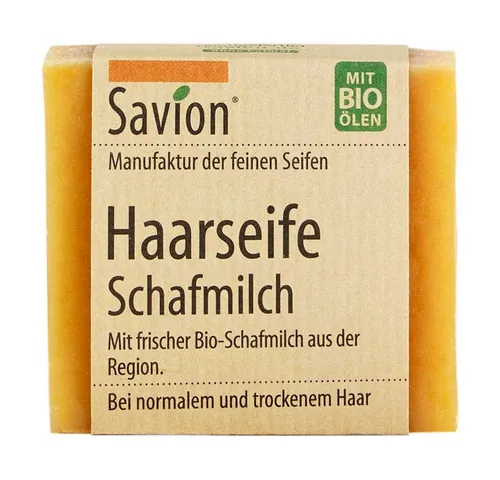 Savion Haarseife Haarseife - Schafmilch 80g