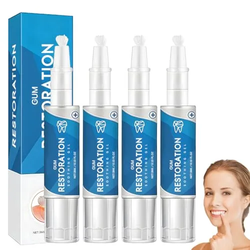 Pcs Teeth Repair Gel Zahnfleisch Gum Protect Repair Gel 3ml/Pcs | Spendet Feuchtigkeit Stärkt Das Zahnfleisch Entfernt Verfärbungen Ohne Den Zahnschmelz zu Schädigen Sorgt für Frischen Atem 4