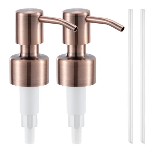 2er Set Seifenspender Aufsatz aus Edelstahl 2er Pack Seifenspender Pumpkopf