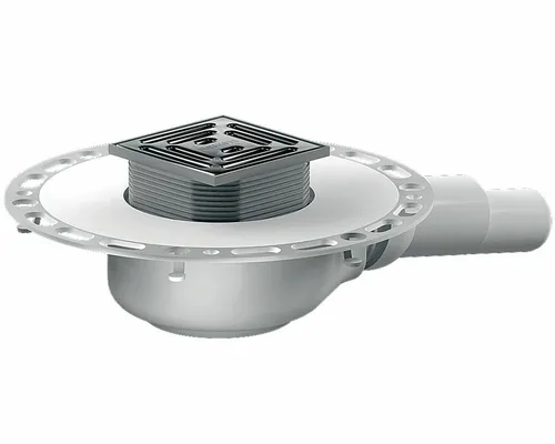 Dallmer TistoPlan K 10 Bodenablauf 100x100mm - Sanitärinstallation mit DN 40/50, ideal für eine effiziente Wasserableitung und moderne Badezimmergestaltung.