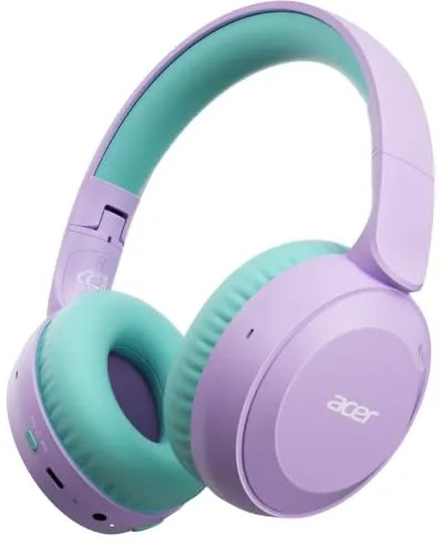 Acer Bluetooth Kopfhörer Kinder, 85/94 dB Lautstärkebegrenzer
