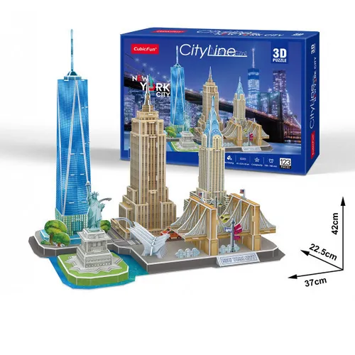 CubicFun MC255h-NEW 3D Puzzle New York