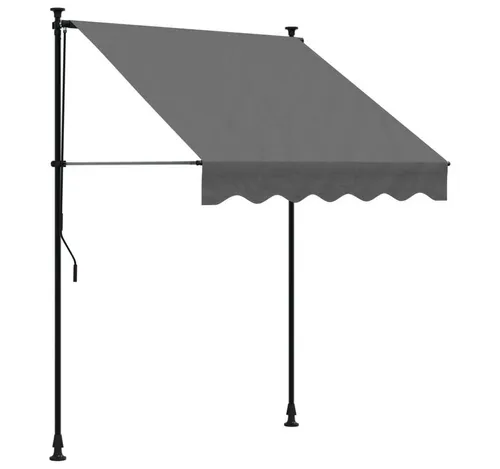 vidaXL Einziehbare Klemmmarkise 150x150cm von vidaXL