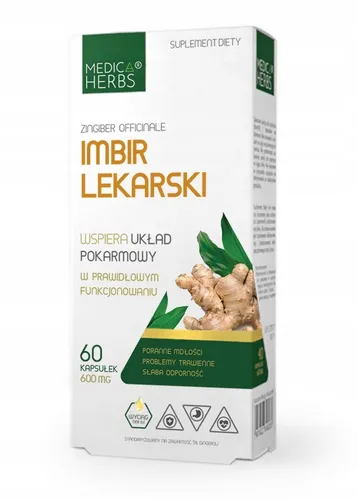 Medica Herbs Ingwer-Extrakt Verdauung Gelenke Immunsystem Übelkeit