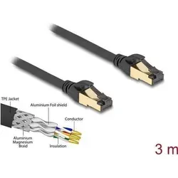 Delock - Netzwerkkabel - RJ-45 (M) zu RJ-45 (M)